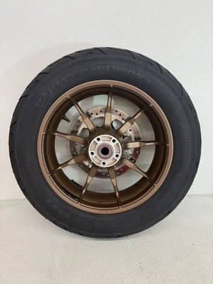 18-25 Harley-Davidsn Low Rider ST 16" OEM Bronze Rear Wheel & Tire - Image 1 of 4
