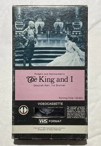 The King and I 1978 Magnetic Video VHS Rare Vintage - Picture 1 of 4