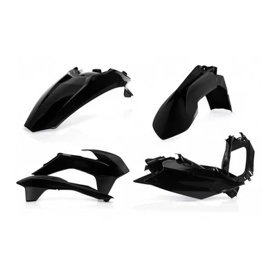 Acerbis Plastique Set Pour Ktm Exc/Exc-F 2014 Noir - Photo 1/3