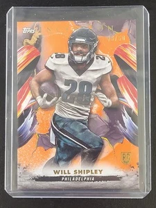 Will Shipley 2024 Topps Inception #195 RC Philadelphia Eagles #/50 - Bild 1 von 3
