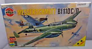 Airfix 1:72 Messerschmitt BF110C/D WWII KUNSTSTOFF MODELLSATZ NEU IM KARTON - Bild 1 von 5