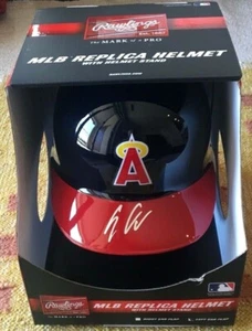Jo Adell Signed Autograph Los Angeles Angels Full Size MLB Helmet RARE USA - Picture 1 of 1