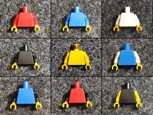 Lego 973c001 Torso Torsi Oberkörper mit Arm Armen 973c000 - FARBE wählen - Bild 1 von 12