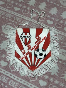 Fanion USM Allez Maubeuge France Foot Football Pennant Wimpel Vintage - Imagen 1 de 2