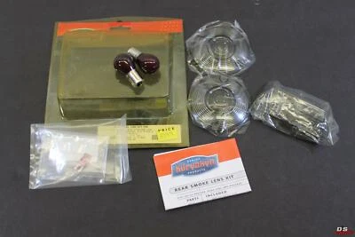 НОВЫЙ комплект задних дымчатых линз Kuryakyn 4995 для Harley Touring или Heritage 1986–2017 - Изображение 1 из 4