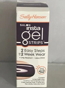 Sally Hansen Salon Insta Gel Strips # 330 Troublemaker *Must Use With Mini LED - Picture 1 of 3
