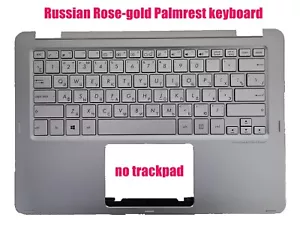 Teclado con reposamanos dorado ruso para Asus ZenBook UX360C/UX360CA/UX360CAK/Q324CA - Imagen 1 de 2
