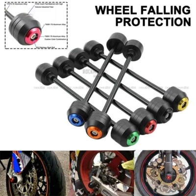 Protector de eje delantero trasero horquilla rueda deslizante para Aprilia SHIVER 750 900 SL 750 Foto 1 de 4