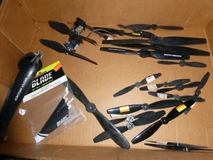 BIG Lot of 24 RC Airplane Props Nylon Propellers Assorted Sized Makes Black NOS - Picture 1 of 2