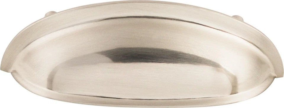 Perillas superiores M360 Colección Somerset 3" Somerset Cup Pull, níquel satinado cepillado Foto 1 de 4