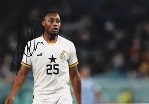 Football - Antoine Semenyo - Hand Signed A4 Photograph - Ghana - COA - Picture 1 of 1
