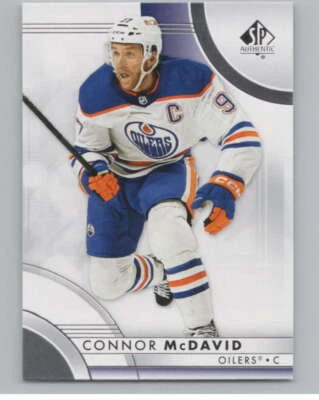 2023-24 SP Authentic #1 Connor McDavid  Edmonton Oilers V99871 - Image 1 of 3