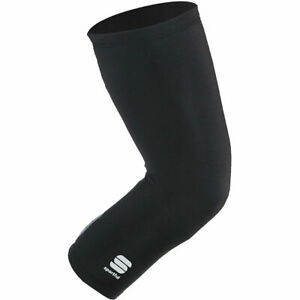 Sportful Unisex Thermodrytex Knee Warmers Black Size L New No Tag Free P&P UK