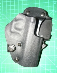 Front Line K4050-BK BFL RH Kydex Belt Holster UNLINED IWI 4.4" Baby Eagle F Rail - Picture 1 of 12