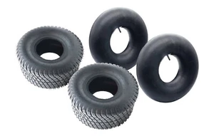 2x Reifen inkl. Schlauch 18x9.50-8 gerades Ventil für Aufsitzmäher Rasentraktor - Bild 1 von 1
