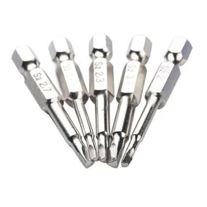 5Pcs Sale Magnetic Triangle Head Screwdriver Bits S2 Shank Steel 1/4 best T J3S6 - Picture 1 of 8