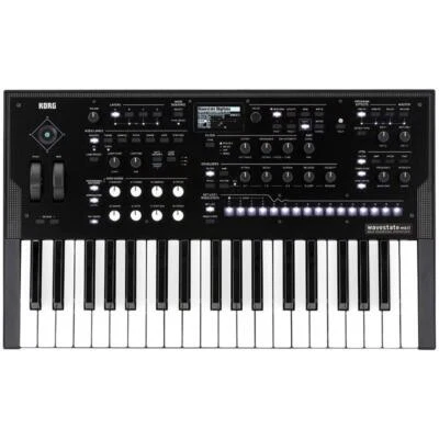 Korg wavestate mk II Wave Sequence Synthesizer WAVESTATE MK2 37 Tasten schwar... - Bild 1 von 4