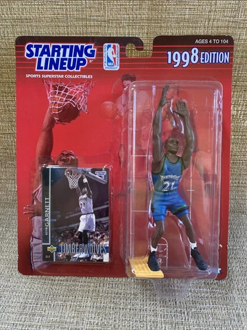 KEVIN GARNETT TIMBERWOLVES NBA 1998 STARTING LINE UP BASKETBALL Cover