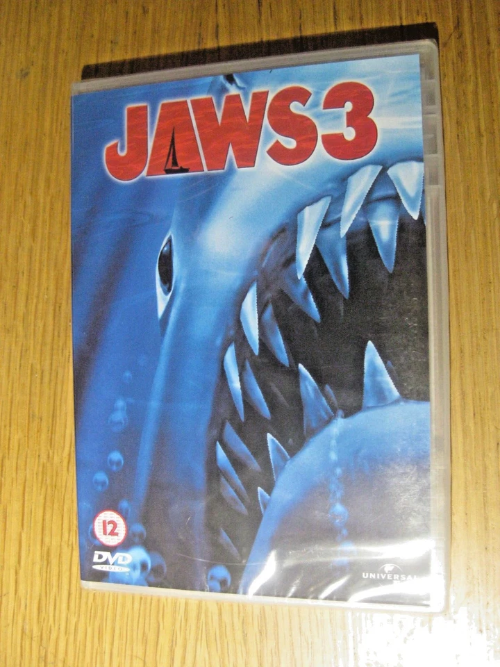 Jaws 3 -  DVD (2009) -  Dennis Quaid, Alves (DIR)  - BRAND NEW & SEALED - Image 1 of 1