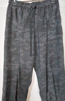 Danskin Women’s Joggers Black camo Large Inseam 28” - Image 1 of 4