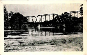 Saugeen River Walkerton Ontario Canada Postcard - Imagen 1 de 2