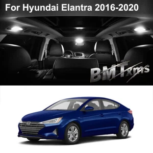 12x Interior Light Bulbs License Plate Lamp For Hyundai Elantra 2016-2020 White - Picture 1 of 11