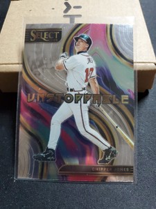 2023 Panini Select Chipper Jones Unstoppable Atlanta Braves