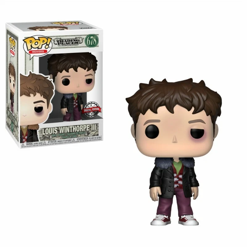 Louis Winthorpe Beat Up Glücksritter Trading Places POP! Movies #678 Figur Funko - Bild 1 von 1