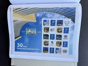 UN Personalized Stamp MNH Full Sheet (2009-4) UN Vienna HQ Sheet 20+Labels - Picture 1 of 1