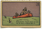 1950 - 1960 Rickenbacker #22 Forced Down at Sea R830-1 Trading Card - C917