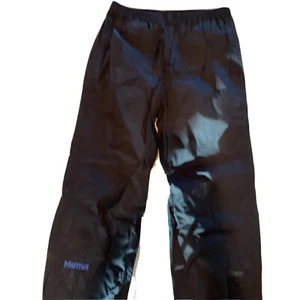 Marmot Pants Kids XL Outdoor Waterproof Nylon Rain WindBreaker Hiking Liteweight - Picture 1 of 13