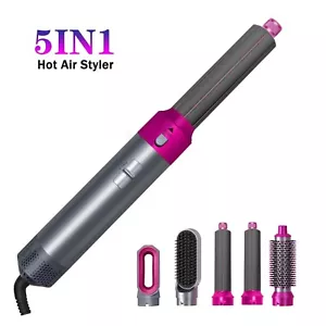 5 in 1 Hair Dryer Brush for Fast Drying Curling Volumizing Straightening - Picture 1 of 4