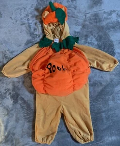 Disney Store Winnie The Pooh Pumpkin Plush Costume Baby Size 6-12 Months - Picture 1 of 6