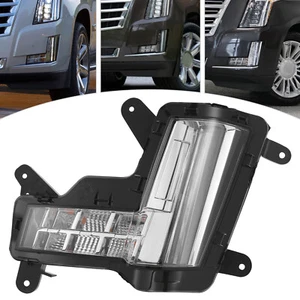 Left Fog Light For 2015-2020 Cadillac Escalade Driver Side LED Light Fog Lamp - Picture 1 of 22