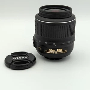 Nikon AF-S NIKKOR 18-55mm 1:3.5-5.6 G DX VR Lens Preowned - Picture 1 of 12