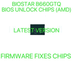 BIOSTAR B660GTQ, NO PASSWORD FIRMWARE FIXES BIOS CHIP LATEST VERSION - Afbeelding 1 van 1