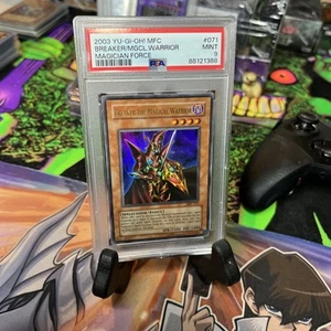 2003 YU-GI-OH! Breaker the Magical Warrior MFC-071 Magician's Force PSA 9 - Picture 1 of 2