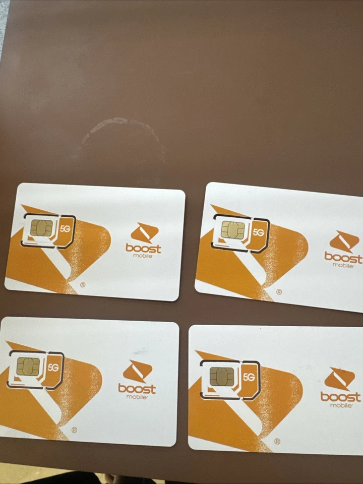 NEW Boost Mobile Sim Card - 5G - Expanded Network-TN For iPhone & Android - 5G - Image 1 of 1