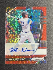 2020 Prizm Draft Picks Baseball Kala'I Rosario Red Autograph Card #’d /99 - Picture 1 of 2