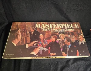 Obra maestra 1970 juego de subasta de arte Parker Brothers - Imagen 1 de 18