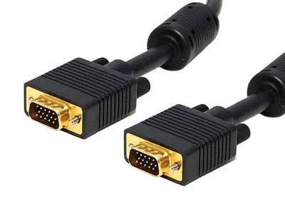 Super VGA M/M Cable - 15 Feet With Ferrites For In-Wall Installation | CL2 Rated - Image 1 of 4