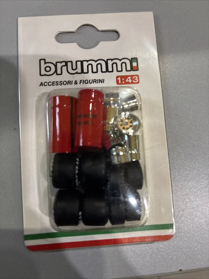 Brumm F094 Set Pneumatici X Ferrari 126c2 1982 - Immagine 1 di 2