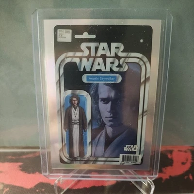 2025 Topps Chrome Star Wars Anakin Skywalker ComicFractor SSP #VC-6 Foto 1 de 4