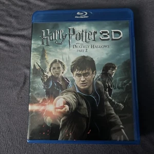 Harry Potter & Deathly Hallows Part 2 (Blu-ray 3D + Blu-ray + DVD) - Picture 1 of 4