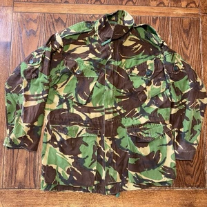 British Army 68 Pattern DPM Combat Smock Jacket Chest Vintage Military 170/104 - Bild 1 von 11