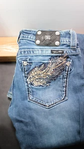 Miss Me Boot cut Low Rise Jeans- Size 29 - Inseam 30* JP5474B2 - Picture 1 of 6