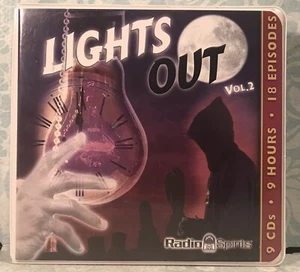 Lights Out Vol.2 Radio Spirits 9 CDs 9 hours 18 episodes Vintage Horror Show OOP - Picture 1 of 10