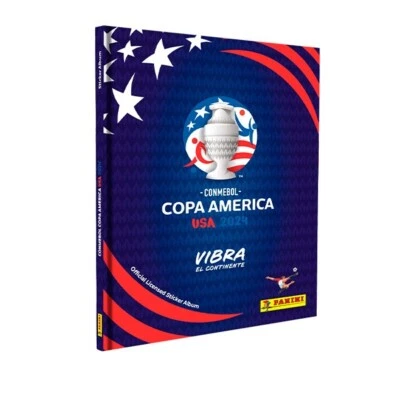 MY STORE PANINI COPA AMERICA 2024 EMPTY HARDCOVER ALBUM. (Latin America Version)