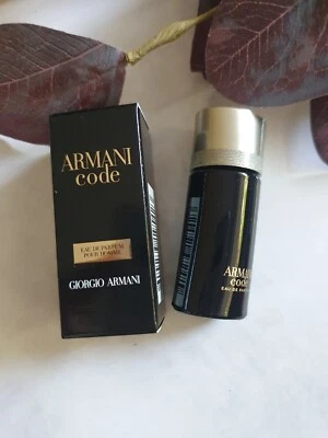 Giorgio 🤎 Armani Code Eau de Parfum pour Homme Miniatur 4ml OVP NEU Duftmini - Bild 1 von 2
