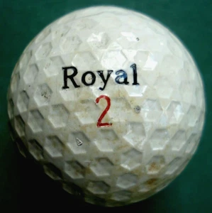 Bola hexagonal de golf de colección Royal - Imagen 1 de 4